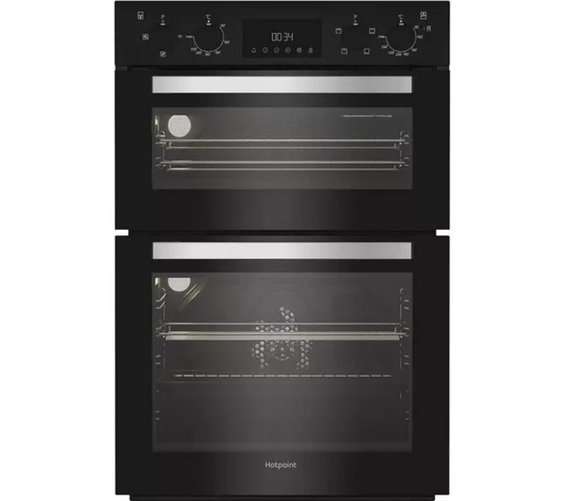DUH10DIX 59.4cm Built In Electric Double Oven - Stainless Steel